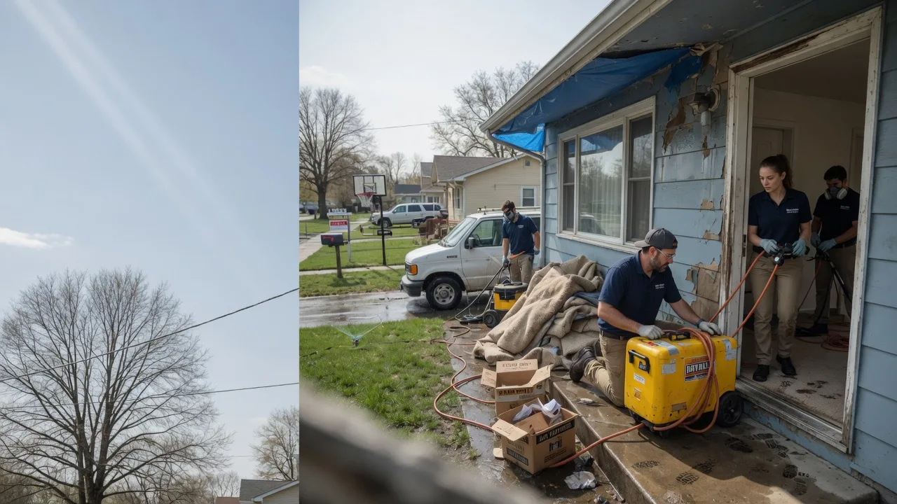 Basement Flood Cleanup in Indian Valley, VA near me